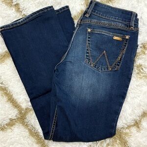 Wrangler Women's Dark Blue Boot Cut Jeans